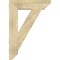 Ekena Millwork Traditional Slat Rough Sawn Bracket, Douglas Fir, 6"W x 28"D x 40"H BKT06X28X40TRA06RDF - alternate 2